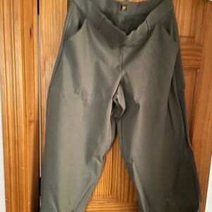 Lee Women's Olive Wide Leg Pants